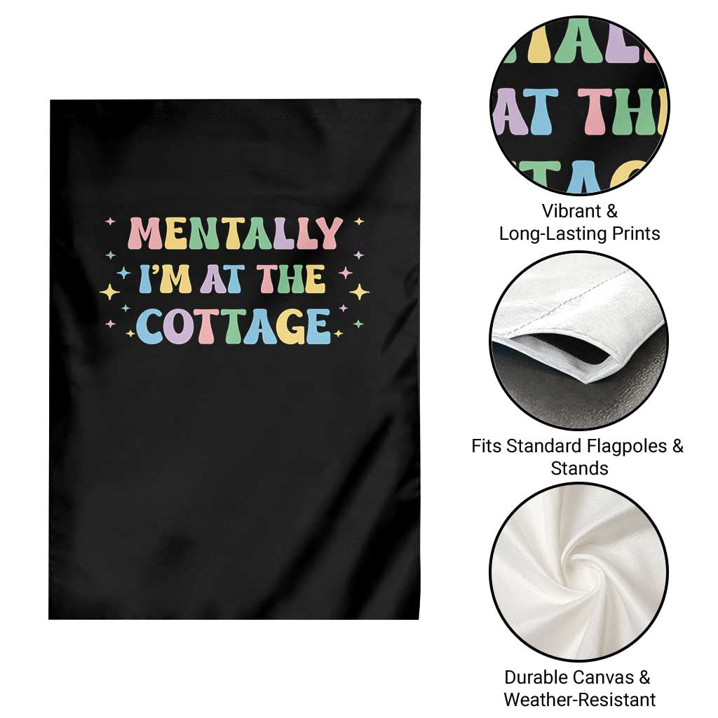 LGBT Romance Hockey Garden Flag Mentally Im At The Cottage Team Hollanov Fan TS10 Print Your Wear