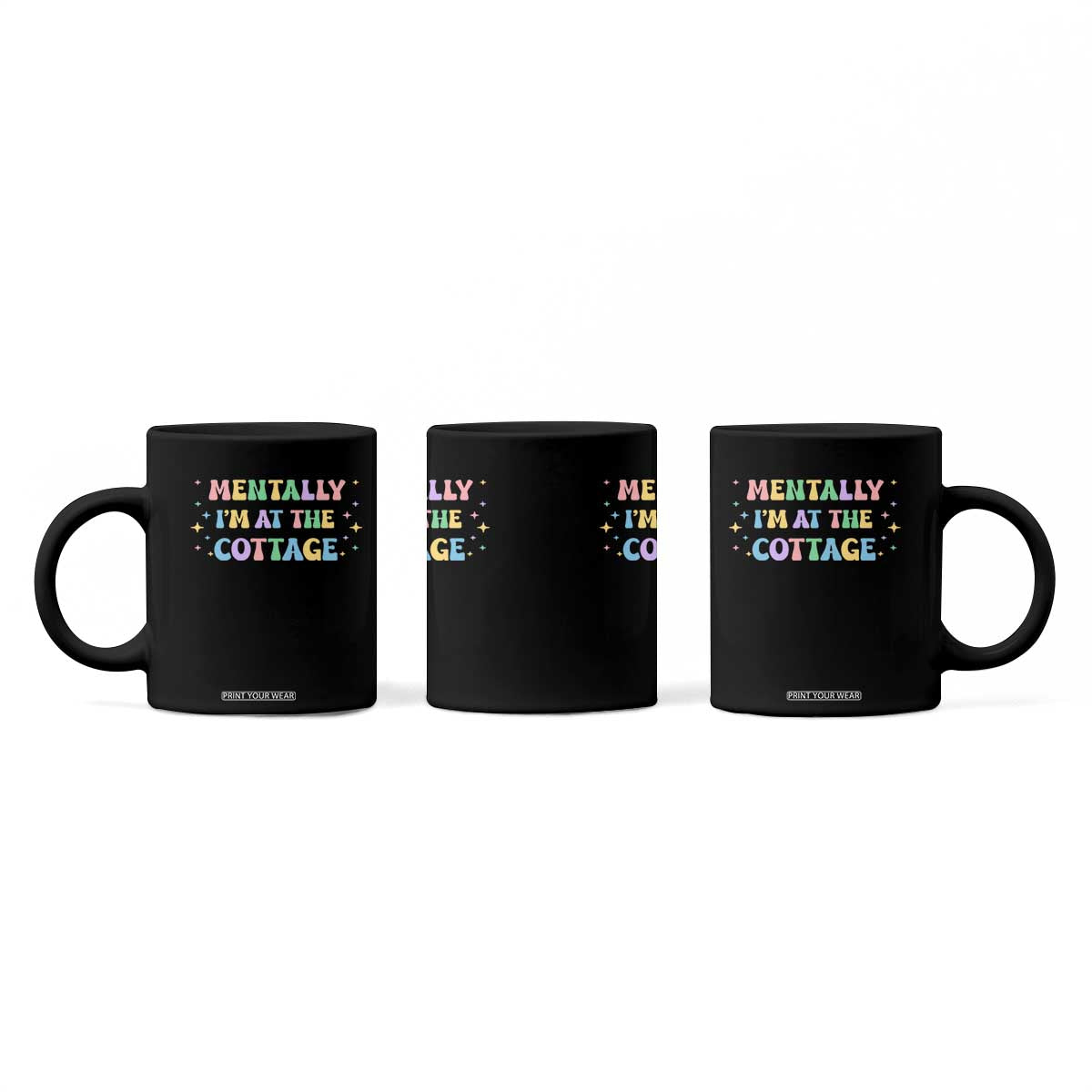 LGBT Romance Hockey Coffee Mug Mentally Im At The Cottage Team Hollanov Fan TS10 Print Your Wear