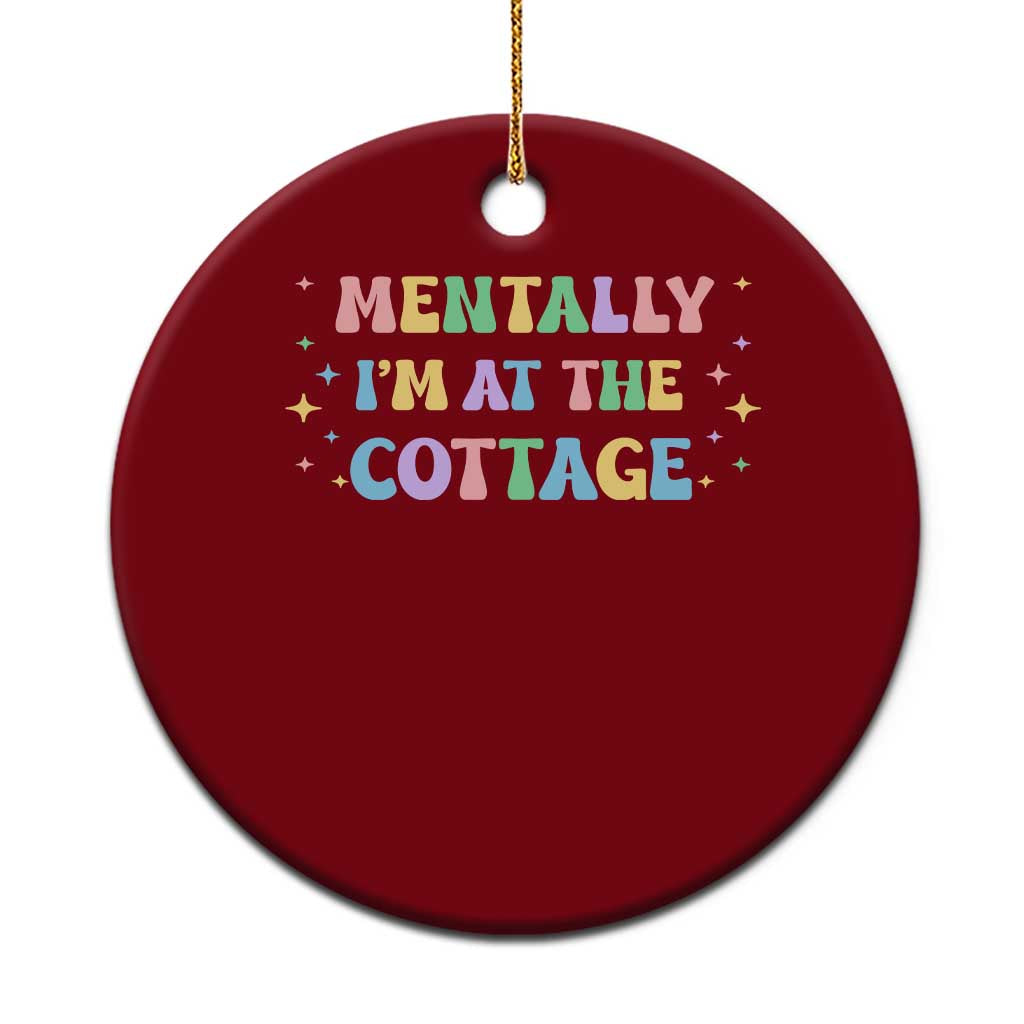 LGBT Romance Hockey Ceramic Ornament Mentally Im At The Cottage Team Hollanov Fan TS10 1pc Red Print Your Wear