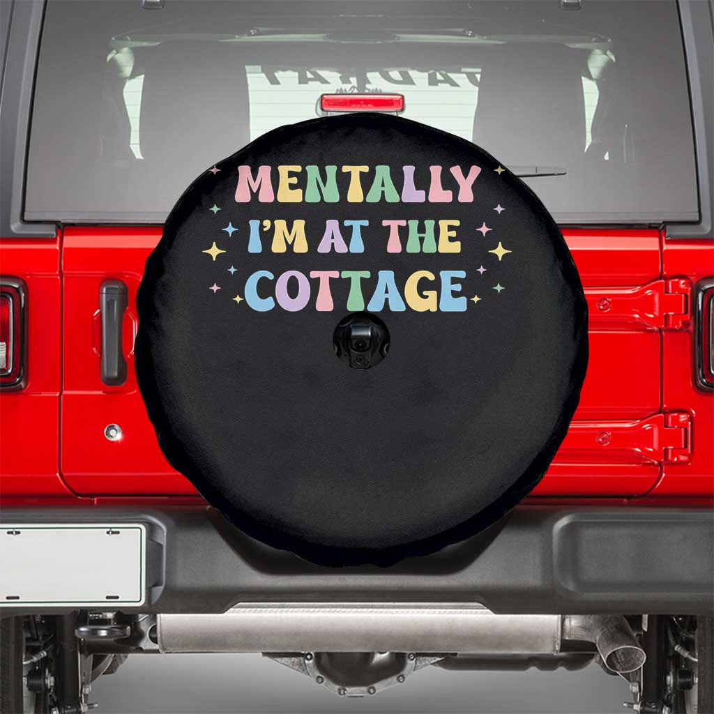 LGBT Romance Hockey Spare Tire Cover Mentally Im At The Cottage Team Hollanov Fan TS10 Black Print Your Wear