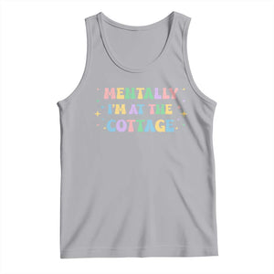 LGBT Romance Hockey Tank Top Mentally Im At The Cottage Team Hollanov Fan TS10 Athletic Heather Print Your Wear