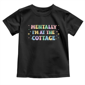 LGBT Romance Hockey Toddler T Shirt Mentally Im At The Cottage Team Hollanov Fan TS10 Black Print Your Wear