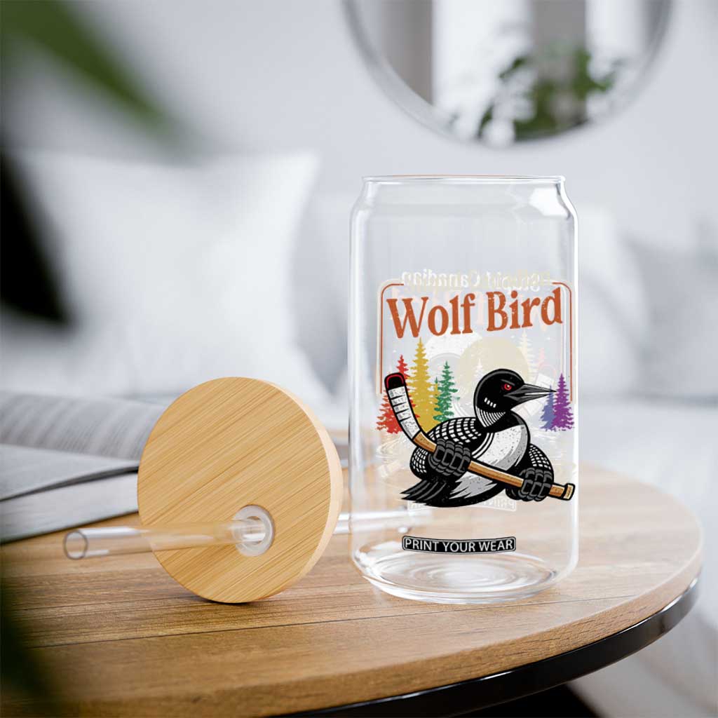 Stupid Canadian Wolf Bird Glass Can Retro Romance Hockey LGBT Book Movie Fans TS10 Print Your Wear