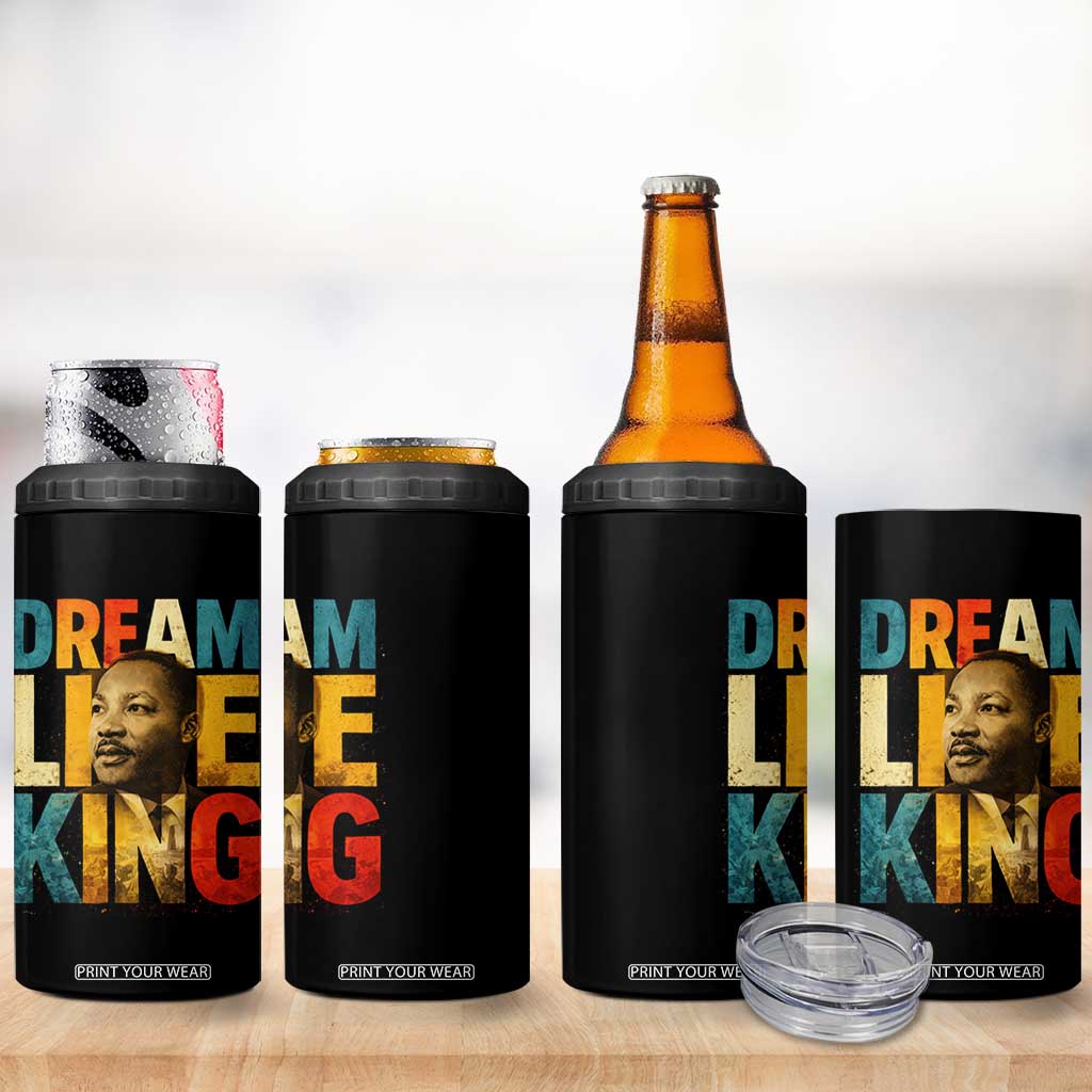 Black History Month Martin Luther King Day 4 in 1 Can Cooler Tumbler I Have Dream TS10 Print Your Wear