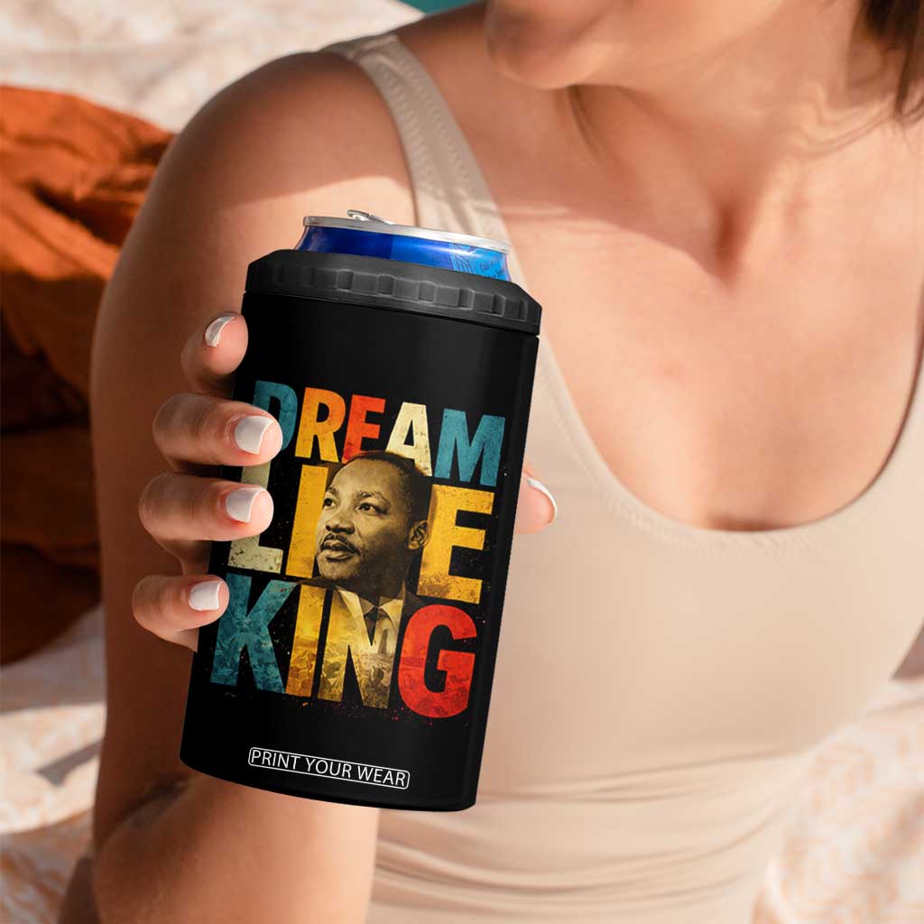 Black History Month Martin Luther King Day 4 in 1 Can Cooler Tumbler I Have Dream TS10 Print Your Wear