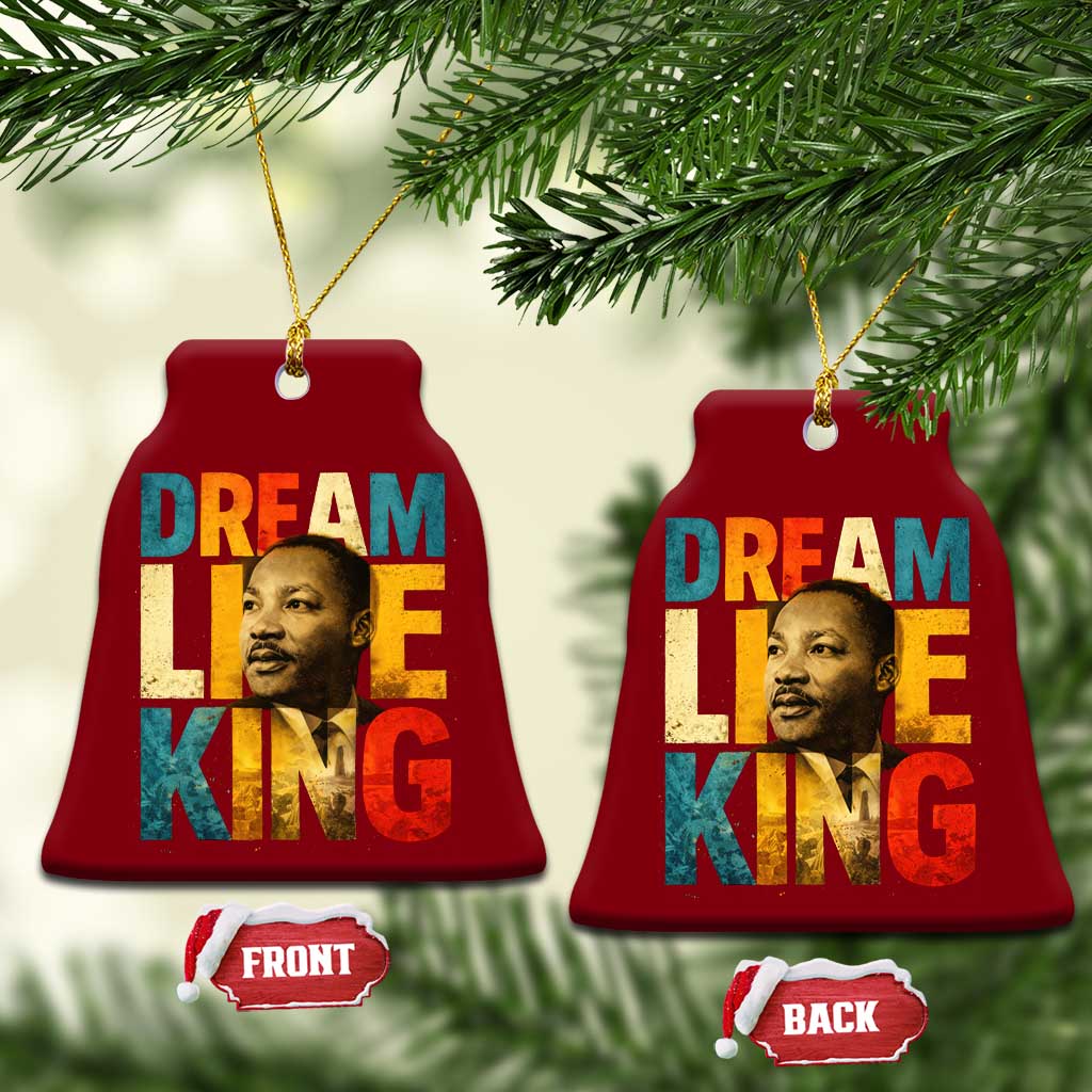 Black History Month Martin Luther King Day Ceramic Ornament I Have Dream TS10 Print Your Wear