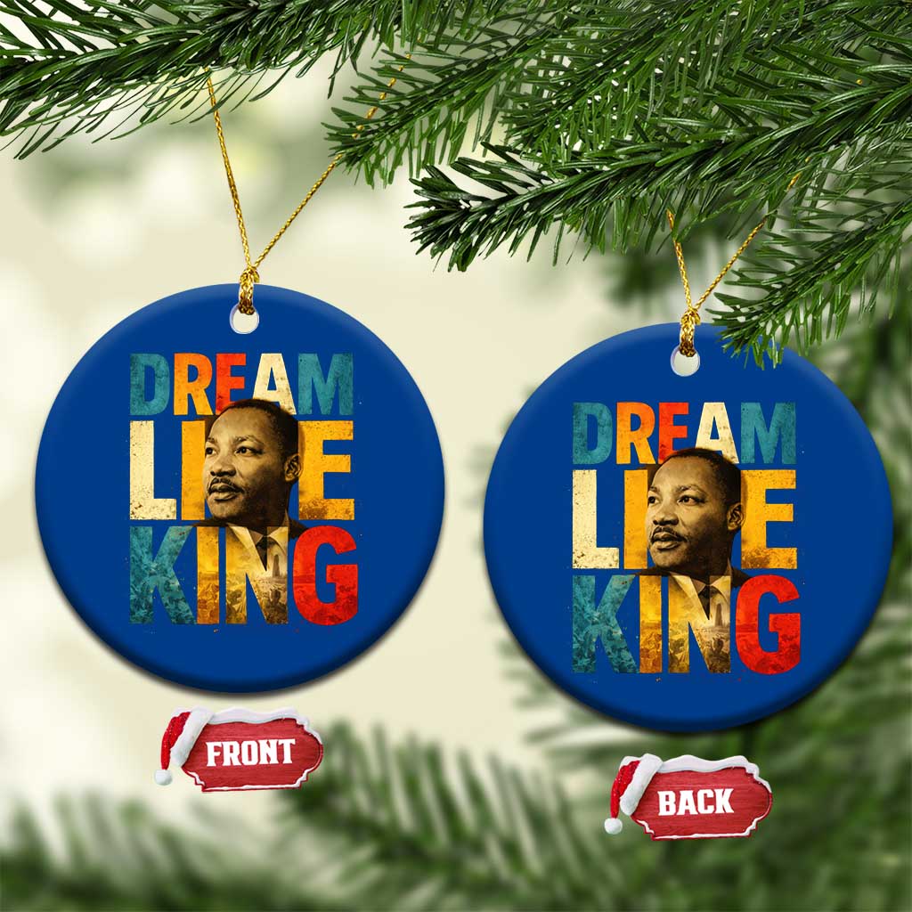 Black History Month Martin Luther King Day Ceramic Ornament I Have Dream TS10 1pc Blue Print Your Wear
