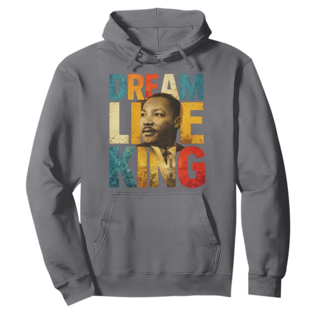 Black History Month Martin Luther King Day Hoodie I Have Dream TS10 Charcoal Print Your Wear