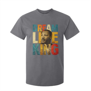 Black History Month Martin Luther King Day T Shirt For Kid I Have Dream TS10 Charcoal Print Your Wear
