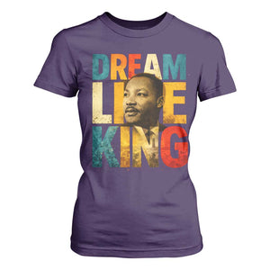 Black History Month Martin Luther King Day T Shirt For Women I Have Dream TS10 Purple Print Your Wear