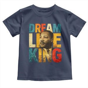 Black History Month Martin Luther King Day Toddler T Shirt I Have Dream TS10 Navy Print Your Wear