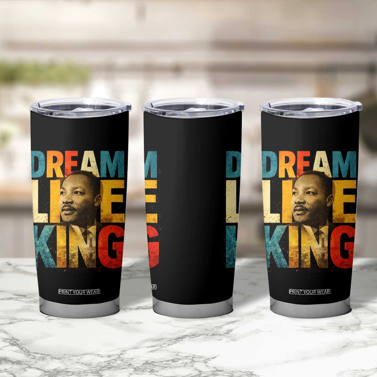 Black History Month Martin Luther King Day Tumbler Cup I Have Dream TS10 Print Your Wear