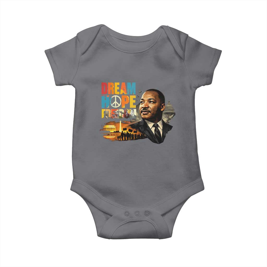 Black History Month Martin Luther King Day Baby Onesie Martin Luther King Sweatshirt, Black History Sweatshirt, I Have A Dream Sweatshirt, MLK Sweatshirt, Human Rights Sweatshirt, BLM Sweatshirt TS10 Charcoal Print Your Wear