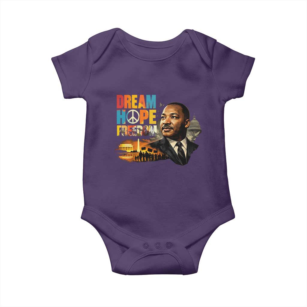 Black History Month Martin Luther King Day Baby Onesie Martin Luther King Sweatshirt, Black History Sweatshirt, I Have A Dream Sweatshirt, MLK Sweatshirt, Human Rights Sweatshirt, BLM Sweatshirt TS10 Purple Print Your Wear