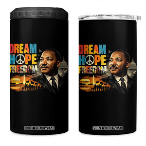 Black History Month Martin Luther King Day 4 in 1 Can Cooler Tumbler Martin Luther King Sweatshirt, Black History Sweatshirt, I Have A Dream Sweatshirt, MLK Sweatshirt, Human Rights Sweatshirt, BLM Sweatshirt TS10 One Size: 16 oz Black Print Your Wear