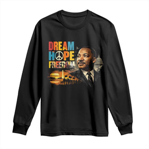 Black History Month Martin Luther King Day Long Sleeve Shirt Martin Luther King Sweatshirt, Black History Sweatshirt, I Have A Dream Sweatshirt, MLK Sweatshirt, Human Rights Sweatshirt, BLM Sweatshirt TS10 Black Print Your Wear