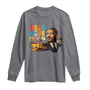 Black History Month Martin Luther King Day Long Sleeve Shirt Martin Luther King Sweatshirt, Black History Sweatshirt, I Have A Dream Sweatshirt, MLK Sweatshirt, Human Rights Sweatshirt, BLM Sweatshirt TS10 Charcoal Print Your Wear