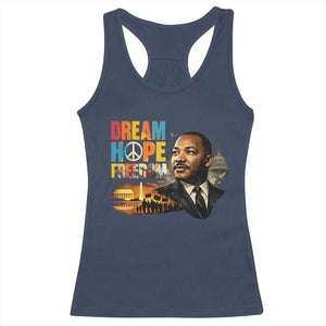 Black History Month Martin Luther King Day Racerback Tank Top Martin Luther King Sweatshirt, Black History Sweatshirt, I Have A Dream Sweatshirt, MLK Sweatshirt, Human Rights Sweatshirt, BLM Sweatshirt TS10 Navy Print Your Wear