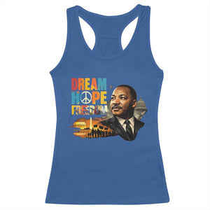 Black History Month Martin Luther King Day Racerback Tank Top Martin Luther King Sweatshirt, Black History Sweatshirt, I Have A Dream Sweatshirt, MLK Sweatshirt, Human Rights Sweatshirt, BLM Sweatshirt TS10 Royal Blue Print Your Wear