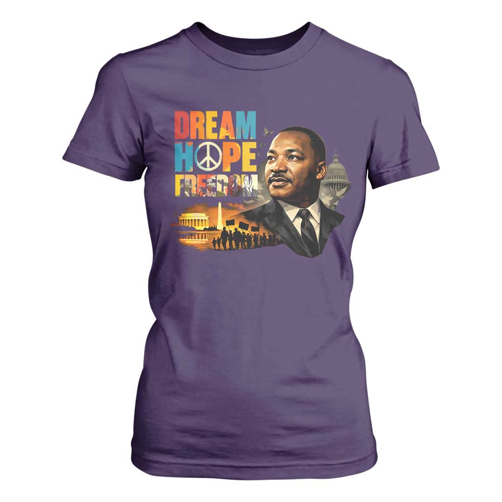 Black History Month Martin Luther King Day T Shirt For Women Martin Luther King Sweatshirt, Black History Sweatshirt, I Have A Dream Sweatshirt, MLK Sweatshirt, Human Rights Sweatshirt, BLM Sweatshirt TS10 Purple Print Your Wear