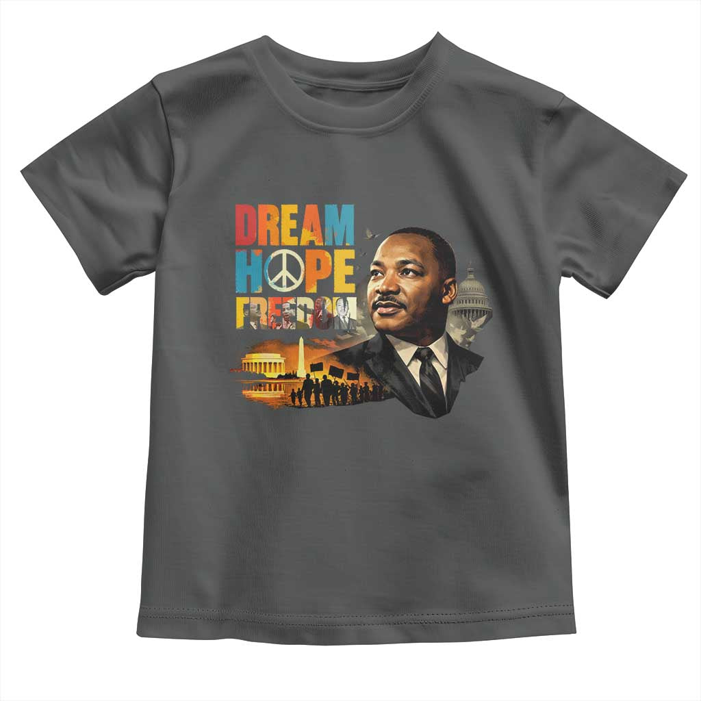 Black History Month Martin Luther King Day Toddler T Shirt Martin Luther King Sweatshirt, Black History Sweatshirt, I Have A Dream Sweatshirt, MLK Sweatshirt, Human Rights Sweatshirt, BLM Sweatshirt TS10 Dark Heather Print Your Wear