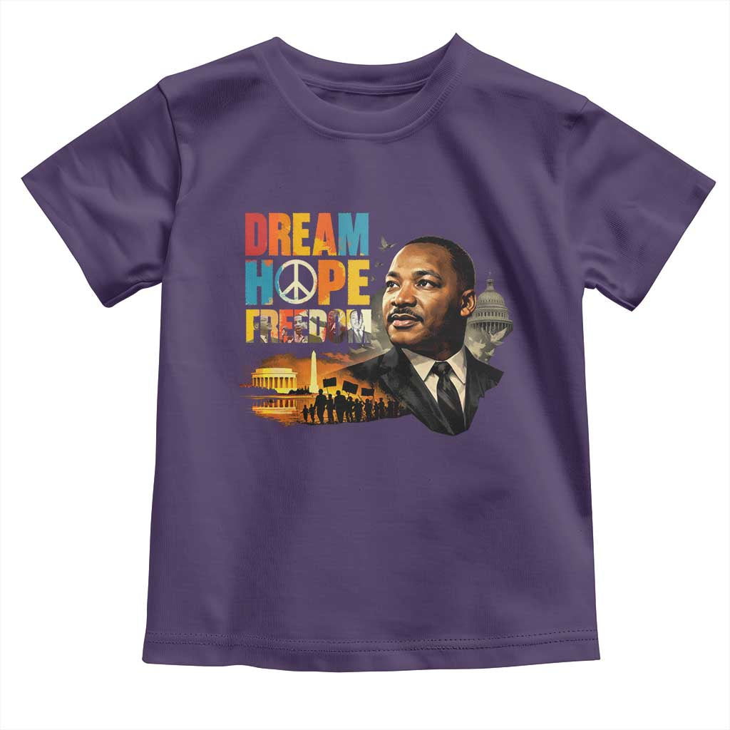 Black History Month Martin Luther King Day Toddler T Shirt Martin Luther King Sweatshirt, Black History Sweatshirt, I Have A Dream Sweatshirt, MLK Sweatshirt, Human Rights Sweatshirt, BLM Sweatshirt TS10 Purple Print Your Wear