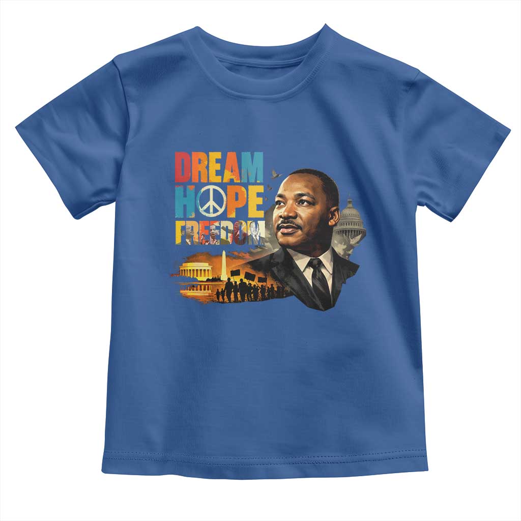 Black History Month Martin Luther King Day Toddler T Shirt Martin Luther King Sweatshirt, Black History Sweatshirt, I Have A Dream Sweatshirt, MLK Sweatshirt, Human Rights Sweatshirt, BLM Sweatshirt TS10 Royal Blue Print Your Wear