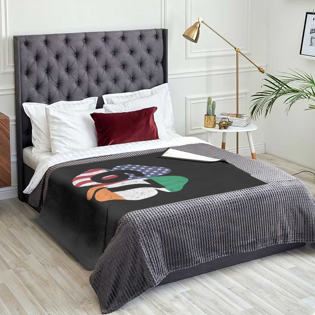 Six Seven 6 7 St Patricks Day Throw Blanket 67 Meme Irish American Ireland Flag Lucky Shamrocks TS10 Print Your Wear