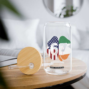 Six Seven 6 7 St Patricks Day Glass Can 67 Meme Irish American Ireland Flag Lucky Shamrocks TS10 Print Your Wear