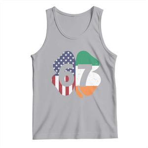 Six Seven 6 7 St Patricks Day Tank Top 67 Meme Irish American Ireland Flag Lucky Shamrocks TS10 Athletic Heather Print Your Wear