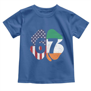 Six Seven 6 7 St Patricks Day Toddler T Shirt 67 Meme Irish American Ireland Flag Lucky Shamrocks TS10 Royal Blue Print Your Wear