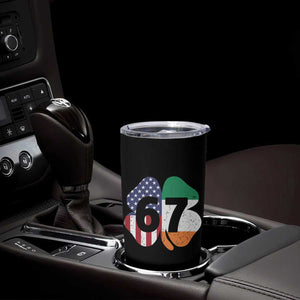 Six Seven 6 7 St Patricks Day Tumbler Cup 67 Meme Irish American Ireland Flag Lucky Shamrocks TS10 Print Your Wear