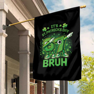 Its St Patricks Day 67 Bruh Garden Flag Funny Shamrock Six Seven 6 7 Meme Gen Alpha TS10 Print Your Wear