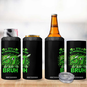 Its St Patricks Day 67 Bruh 4 in 1 Can Cooler Tumbler Funny Shamrock Six Seven 6 7 Meme Gen Alpha TS10 Print Your Wear