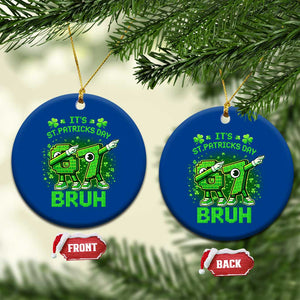 Its St Patricks Day 67 Bruh Ceramic Ornament Funny Shamrock Six Seven 6 7 Meme Gen Alpha TS10 1pc Blue Print Your Wear