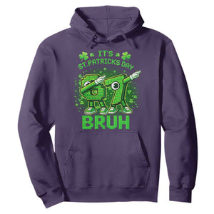Its St Patricks Day 67 Bruh Hoodie Funny Shamrock Six Seven 6 7 Meme Gen Alpha TS10 Purple Print Your Wear