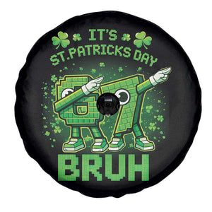 Its St Patricks Day 67 Bruh Spare Tire Cover Funny Shamrock Six Seven 6 7 Meme Gen Alpha TS10 Print Your Wear