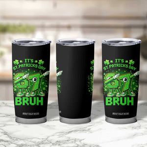 Its St Patricks Day 67 Bruh Tumbler Cup Funny Shamrock Six Seven 6 7 Meme Gen Alpha TS10 Print Your Wear