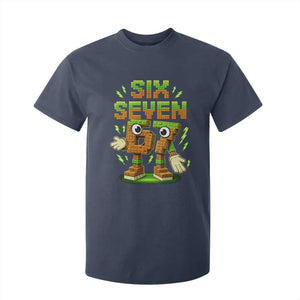 Six Seven Brainrot Italian Funny 67 Kids Gaming Meme T Shirt For Kid TS10 Navy Print Your Wear