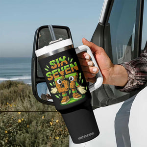 Six Seven Brainrot Italian Funny 67 Kids Gaming Meme Tumbler With Handle TS10 Print Your Wear