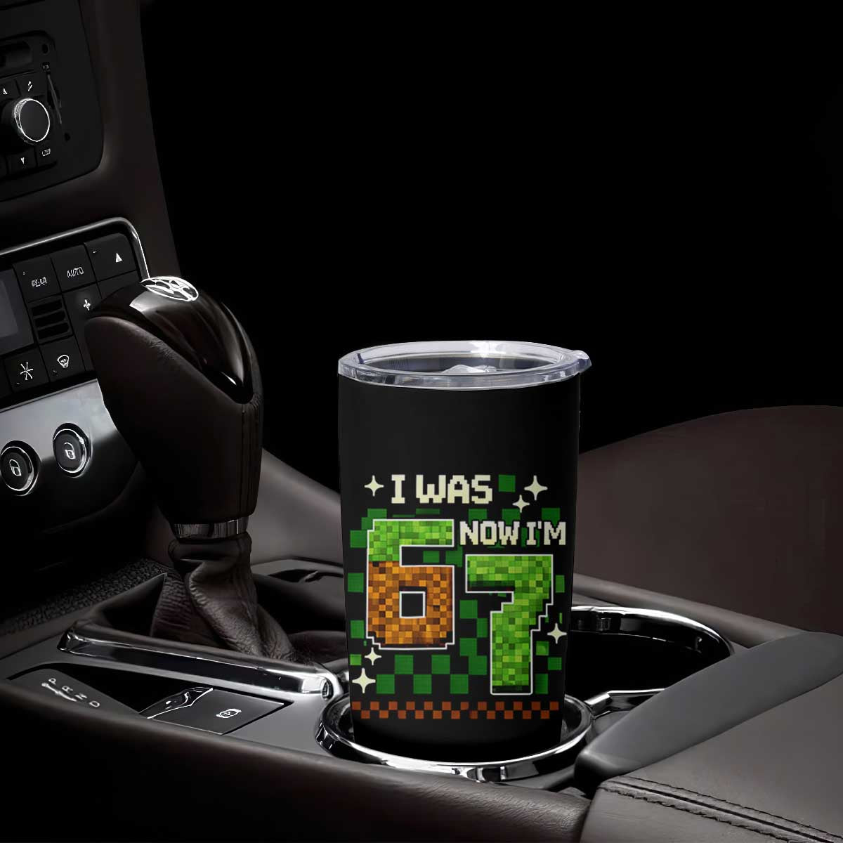 I Was 6 Now Im 7 Tumbler Cup Funny Six Seven 7th Birthday 67 Gaming Meme TS10 Print Your Wear