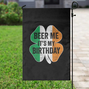 Funny Birthday St Patricks Day Garden Flag Beer Me Its My Birthday Ireland Irish Shamrock TS10 Print Your Wear