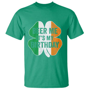 Funny Birthday St Patricks Day T Shirt Beer Me Its My Birthday Ireland Irish Shamrock TS10 Irish Green Print Your Wear