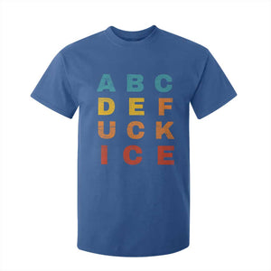 Fck Ice T Shirt For Kid Retro Protest Chinga La Migra Subtle FDT TS10 Royal Blue Print Your Wear
