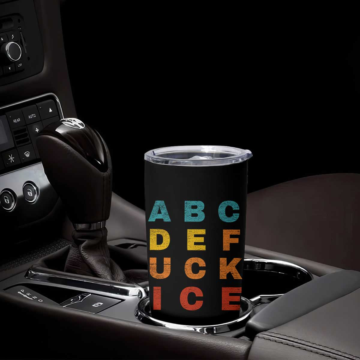 Fck Ice Tumbler Cup Retro Protest Chinga La Migra Subtle FDT TS10 Print Your Wear
