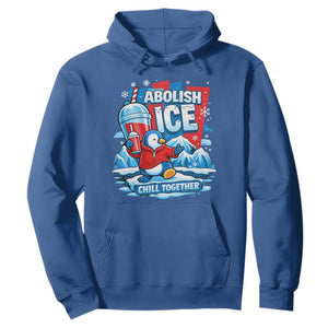 Abolish Ice Hoodie Subtle FDT Penguin Slush Drink Funny Summer Chill Mode TS10 Royal Blue Print Your Wear