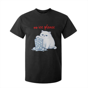 Abolish Ice Protest T Shirt For Kid Subtle FDT Cat Meme No Ice Please TS10 Black Print Your Wear