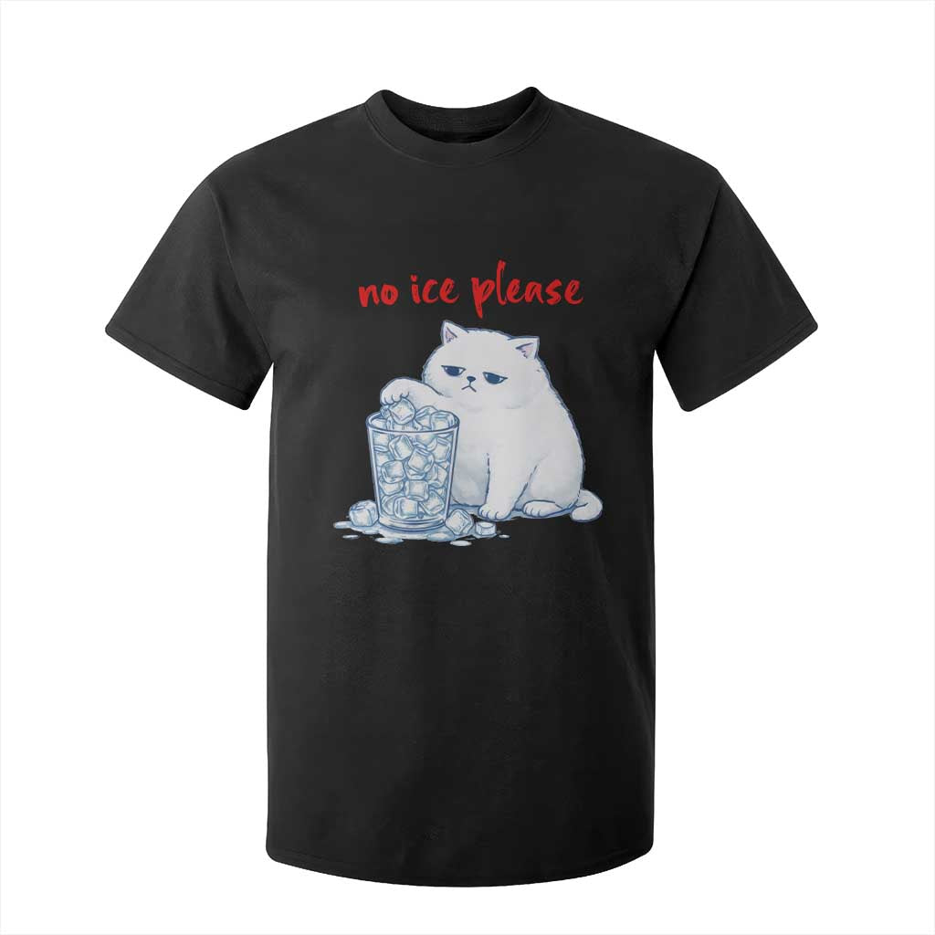 Abolish Ice Protest T Shirt For Kid Subtle FDT Cat Meme No Ice Please TS10 Black Print Your Wear