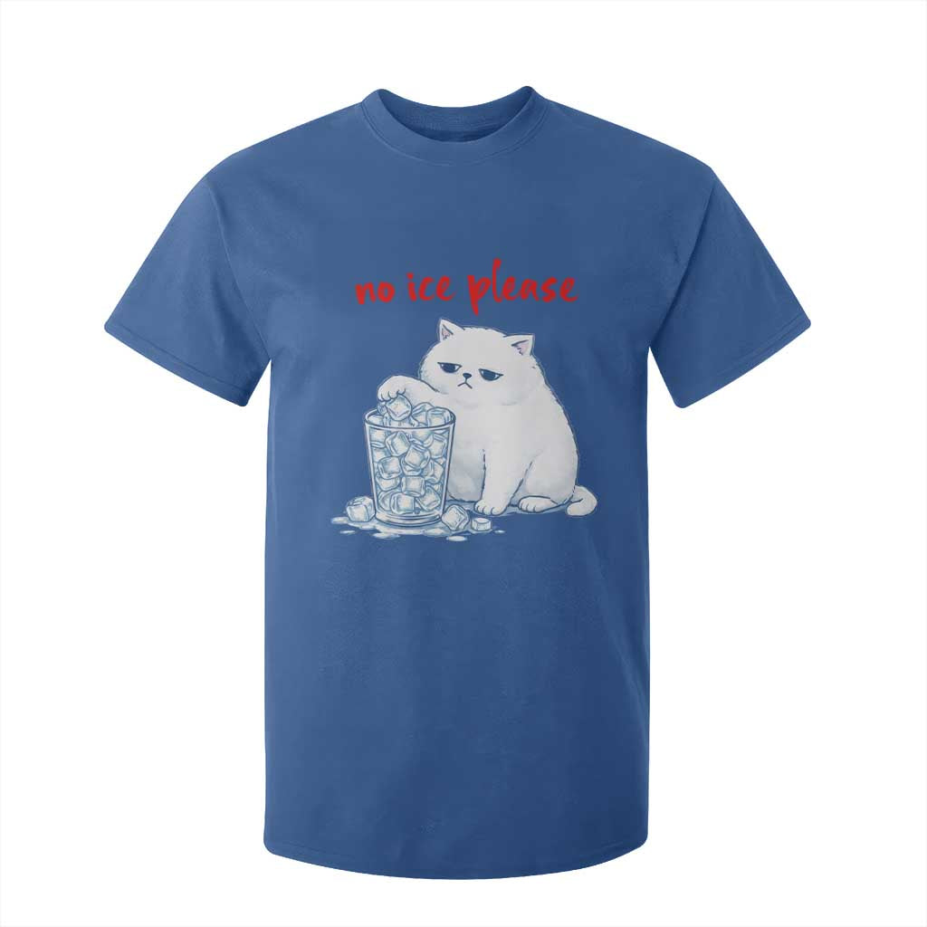 Abolish Ice Protest T Shirt For Kid Subtle FDT Cat Meme No Ice Please TS10 Royal Blue Print Your Wear