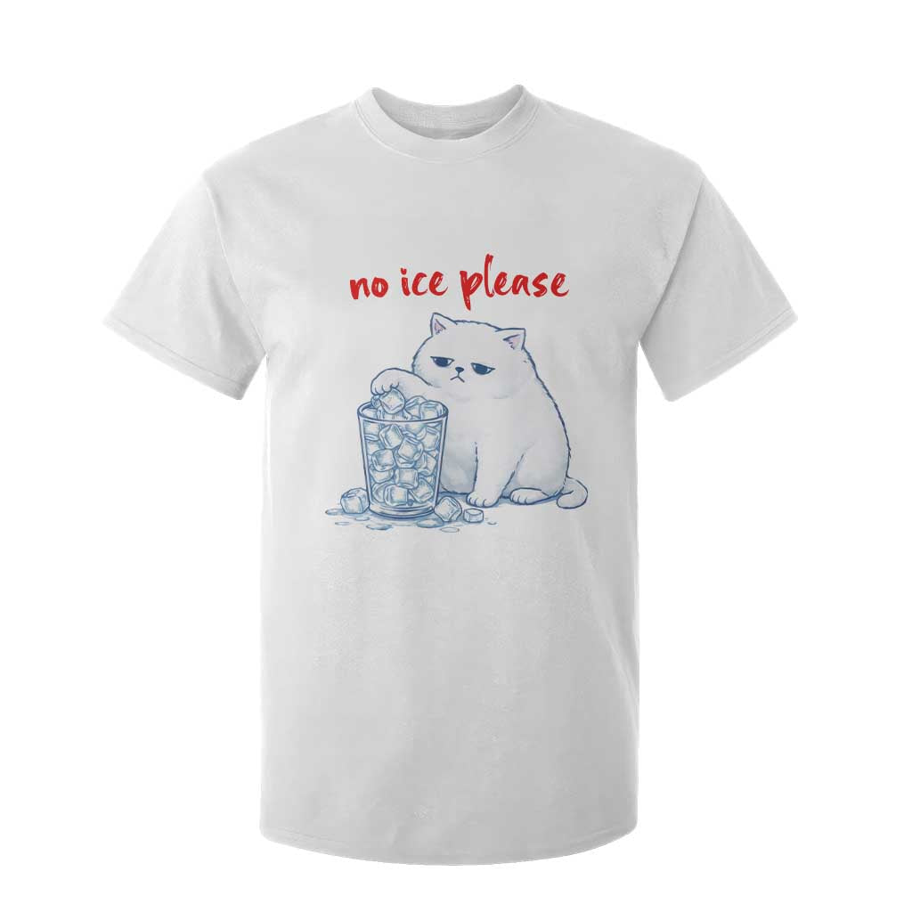 Abolish Ice Protest T Shirt For Kid Subtle FDT Cat Meme No Ice Please TS10 White Print Your Wear